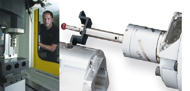 Palpadores Renishaw para centros de maquinado CNC