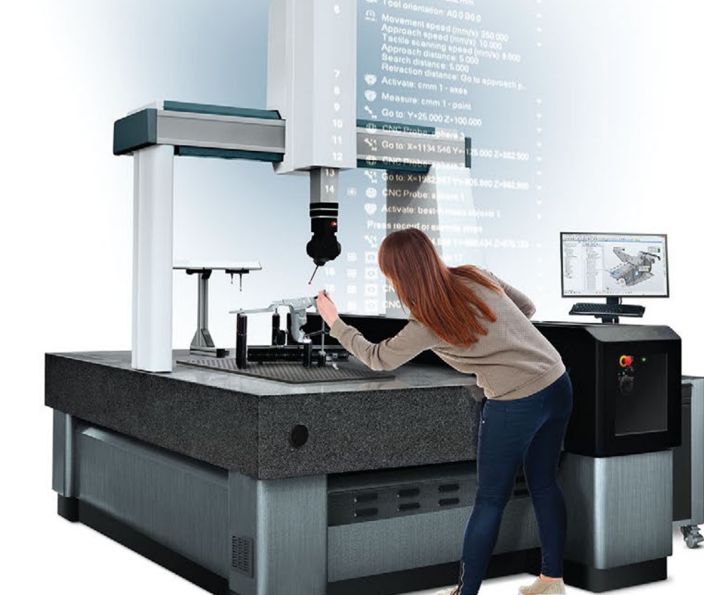 CMM de control numérico operada desde PolyWorks|Inspector