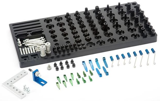 Kit de acrílico Rayco para equipos de visión, con componentes que no reflejan