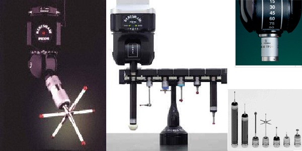 Palpadores y cabezales Renishaw para máquinas de medición
