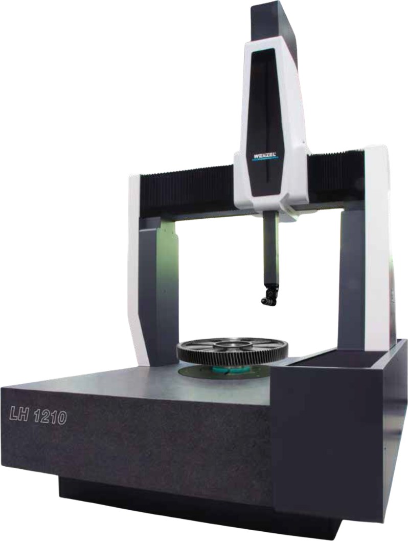 Wenzel LH Gear con el engrane sobre la mesa rotatoria